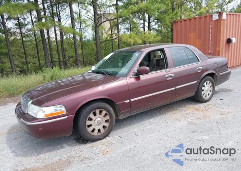 2005 Mercury Grand Marquis Ls/Lse из США, поврежденный, VIN 2MEFM75W35X617338